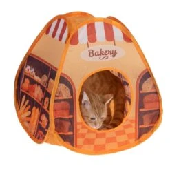 TIAKI Bakery Cat Tent 43 X 43 X 43 Cm (L X W X H) -Zoo Plus 455199 tiaki bakery cat tent cat fg 1058 2