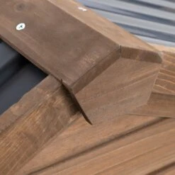 TIAKI Rabbit Hutch Attached Enclosure: 116 X 78 X 89.8 Cm (L X W X H) -Zoo Plus 463567 tiaki rabbit hutch fg 3732 6