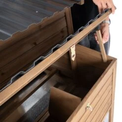 TIAKI Ranch Wooden Chicken Coop (Optionally Expandable) Attached Enclosure: 116 X 78 X 89.8 Cm (L X W X H) -Zoo Plus 465396 tiaki wooden chicken coop ranch fg 3293 0