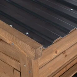 TIAKI Ranch Wooden Chicken Coop (Optionally Expandable) Attached Enclosure: 116 X 78 X 89.8 Cm (L X W X H) -Zoo Plus 465396 tiaki wooden chicken coop ranch fg 3297 0