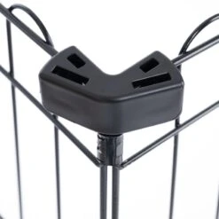 TIAKI High Metal Puppy Pen 8 Panels Each 61 X 122cm (W X H) -Zoo Plus 468902 foldable puppy pen fg 6075 3 1