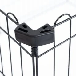 TIAKI High Metal Puppy Pen 8 Panels Each 61 X 106cm (W X H) -Zoo Plus 468902 foldable puppy pen fg 6076 8