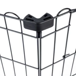 TIAKI High Metal Puppy Pen 8 Panels Each 61 X 122cm (W X H) -Zoo Plus 468902 foldable puppy pen fg 6110 7 1