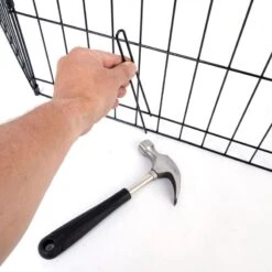 TIAKI High Metal Puppy Pen 8 Panels Each 61 X 106cm (W X H) -Zoo Plus 468902 foldable puppy pen fg 6114 6