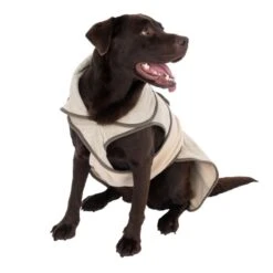 TIAKI Snuggle Dog Bathrobe Approx. 60cm (Back Length) -Zoo Plus 470407 snuggle l dog fg 3843 7