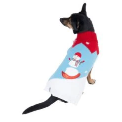 TIAKI Snowman Dog Jumper Approx. 50cm Back Length -Zoo Plus 470412 snowman 45cm dog fg 4075 9