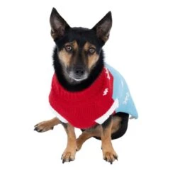 TIAKI Snowman Dog Jumper Approx. 45 Cm Back Length -Zoo Plus 470412 snowman 45cm dog fg 4080 6 3