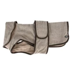 TIAKI Snuggle Dog Bathrobe Approx. 60cm (Back Length) -Zoo Plus 470697 snuggle s fg 2457 5