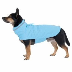 TIAKI Sky Dog Raincoat Approx. 30cm (Back Length) -Zoo Plus 470800 sky 40cm dog fg 4105 6 2