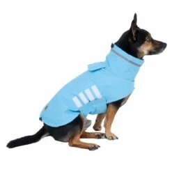 TIAKI Sky Dog Raincoat Approx. 50cm (Back Length) -Zoo Plus 470800 sky 40cm dog fg 4108 0