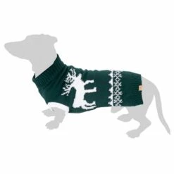 TIAKI Reindeer Dog Jumper Approx. 45cm (Back Length)