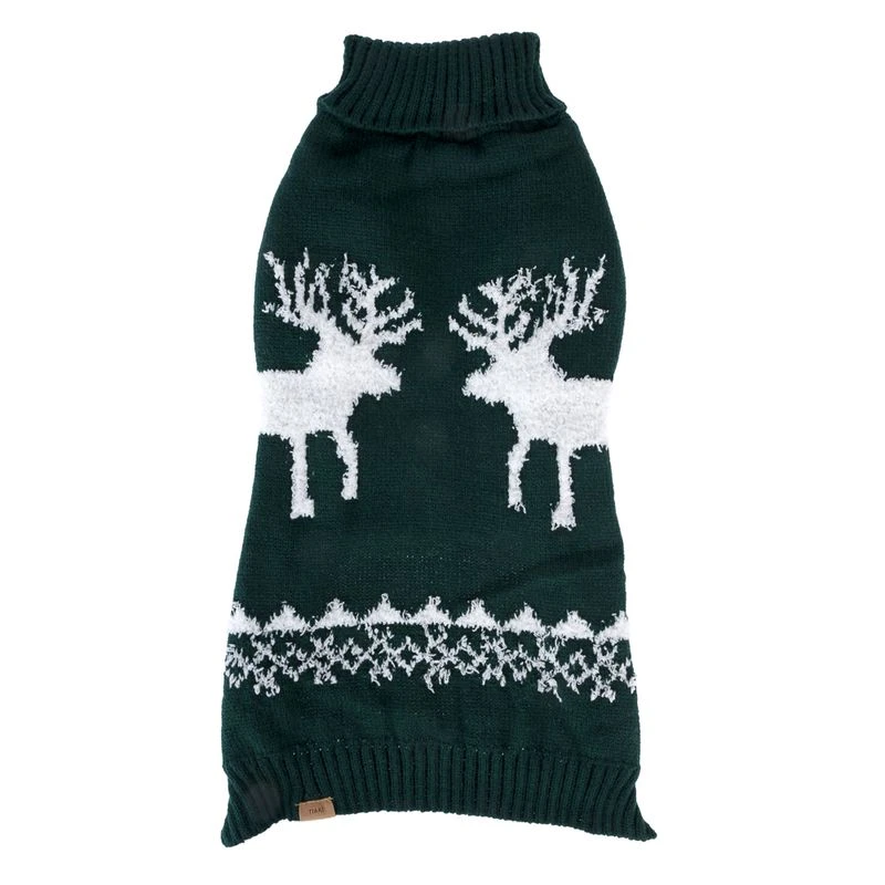 TIAKI Reindeer Dog Jumper Approx. 35cm (Back Length) 4 TIAKI Reindeer Dog Jumper Approx. 35cm (Back Length) - Image 4