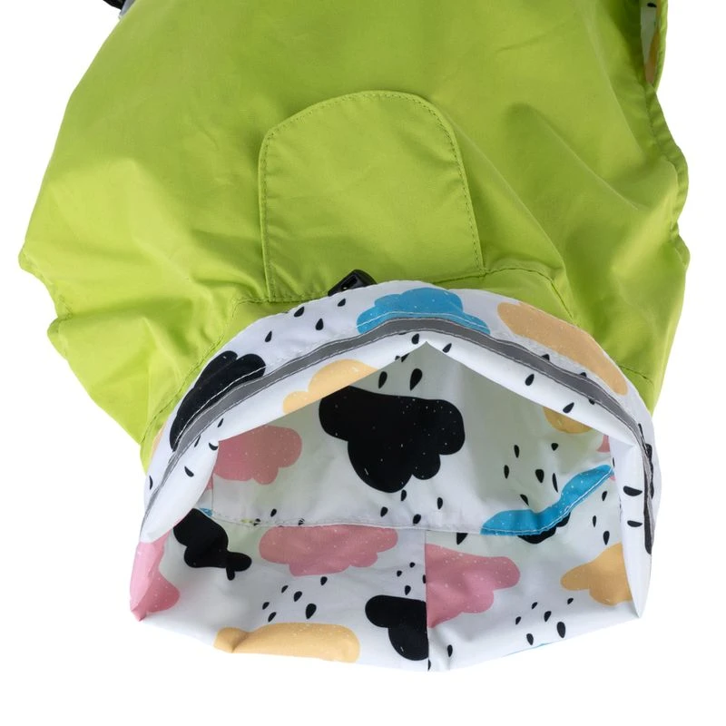 TIAKI Clouds Reversible Dog Raincoat Approx. 50cm (Back Length) 11 TIAKI Clouds Reversible Dog Raincoat Approx. 50cm (Back Length) - Image 11