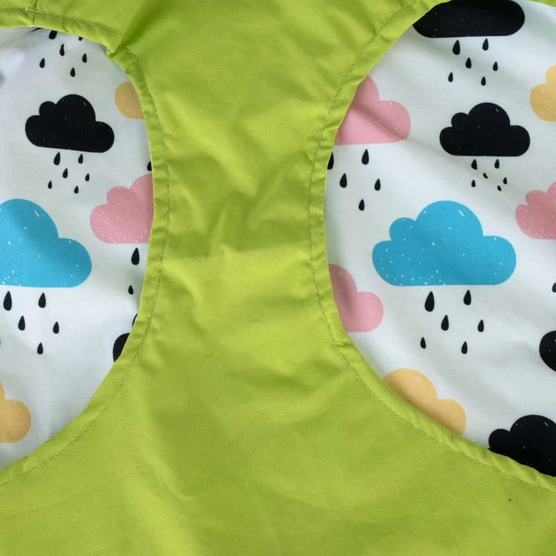 TIAKI Clouds Reversible Dog Raincoat Approx. 50cm (Back Length) 15 TIAKI Clouds Reversible Dog Raincoat Approx. 50cm (Back Length) - Image 15