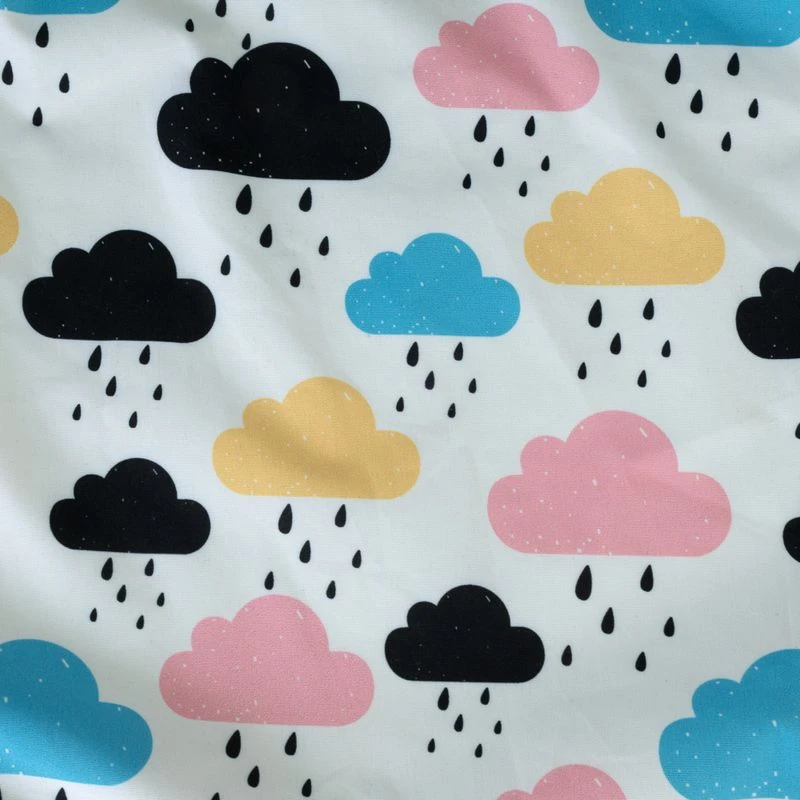 TIAKI Clouds Reversible Dog Raincoat Approx. 30cm (Back Length) 16 TIAKI Clouds Reversible Dog Raincoat Approx. 30cm (Back Length) - Image 16