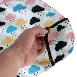 TIAKI Clouds Reversible Dog Raincoat Approx. 50cm (Back Length) 36 TIAKI Clouds Reversible Dog Raincoat Approx. 50cm (Back Length) -Zoo Plus 470803 reversable clouds 40cm fg 2495 6 1