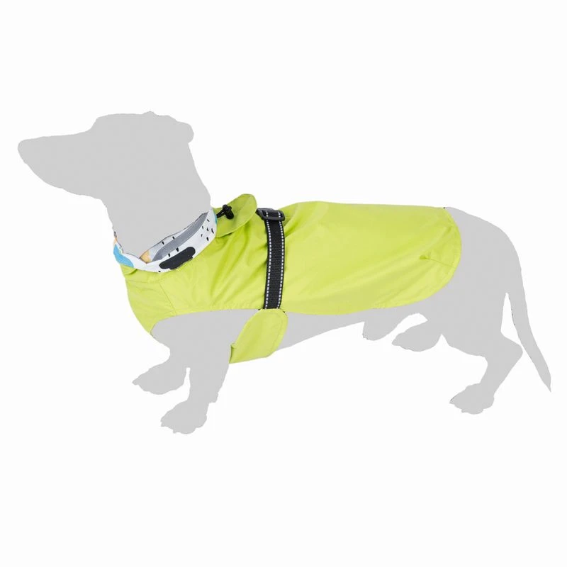 TIAKI Clouds Reversible Dog Raincoat Approx. 30cm (Back Length) 1 TIAKI Clouds Reversible Dog Raincoat Approx. 30cm (Back Length)