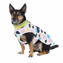TIAKI Clouds Reversible Dog Raincoat Approx. 30cm (Back Length) 25 TIAKI Clouds Reversible Dog Raincoat Approx. 30cm (Back Length) -Zoo Plus 470803 reversible clouds 40cm dog fg 4097 9