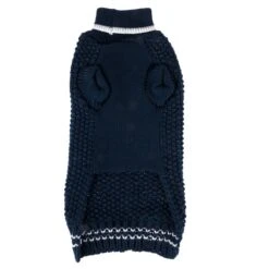 TIAKI Reflective Knit Dog Jumper - Dark Blue Approx. 50cm Back Length -Zoo Plus 470896 reflective knit 40cm fg 2583 7 3