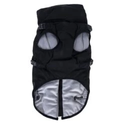 TIAKI Arkon Dog Coat With Harness - Black Approx. 60cm Back Length -Zoo Plus 471499 pla harness arkon 40cm fg 2651 8 3