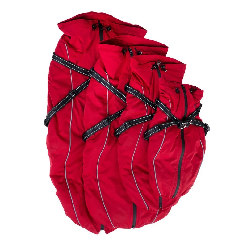 TIAKI Arkon Dog Coat With Harness - Red Approx. 45cm (Back Length) 2 TIAKI Arkon Dog Coat With Harness - Red Approx. 45cm (Back Length) - Image 2