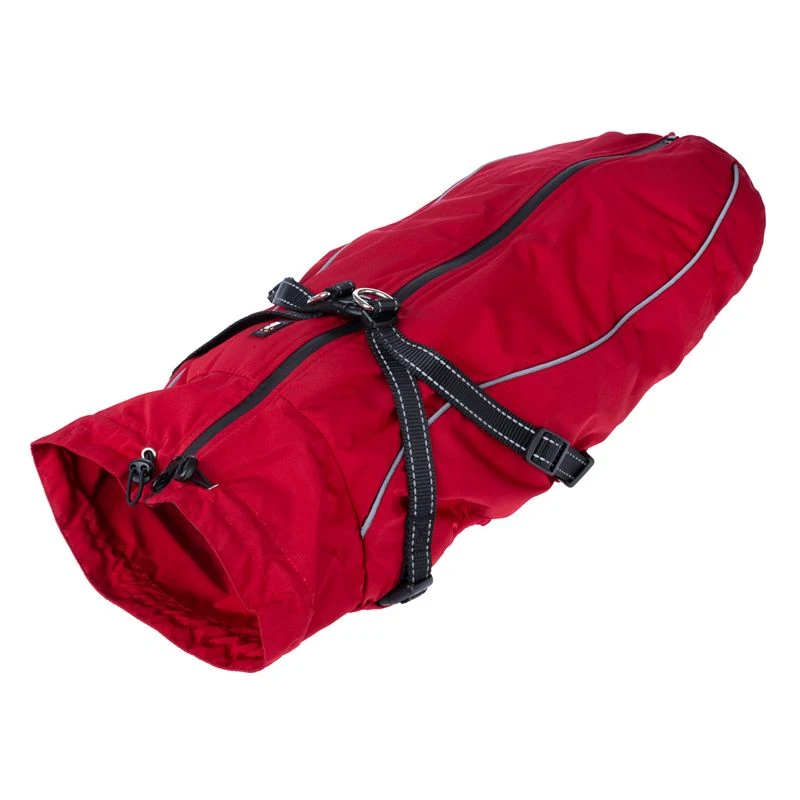 TIAKI Arkon Dog Coat With Harness - Red Approx. 45cm (Back Length) 6 TIAKI Arkon Dog Coat With Harness - Red Approx. 45cm (Back Length) - Image 6