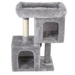 TIAKI Shadow Cat Tree – Small Grey -Zoo Plus 474497 tiaki kratzbaum shadow small fg 5912 7