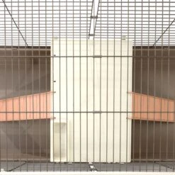 TIAKI XXL Rabbit Cage 240 X 58 X 52 Cm (L X W X H) -Zoo Plus 474506 tiaki rabbit cage xxl fg 2405 8