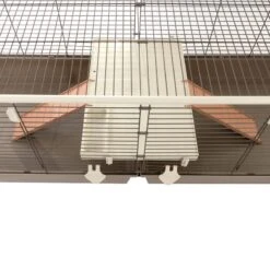 TIAKI XXL Rabbit Cage 240 X 58 X 52 Cm (L X W X H) -Zoo Plus 474506 tiaki rabbit cage xxl fg 2406 7