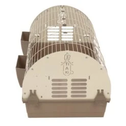 TIAKI Dome Rabbit Cage 120 X 58 X 52 Cm (L X W X H) -Zoo Plus 475097 tiaki rabbit cage dome fg 2494 7