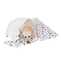 TIAKI Fun Winter Blanket For Dogs Dog Blanket: 100 X 70cm (L X W) -Zoo Plus 478401 decke funny winter dogs fg 1740 7