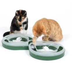 TIAKI Ball Track With Mice Cat Toy 1 Toy -Zoo Plus 480206 tiaki cat rail with mice fg 4505 1