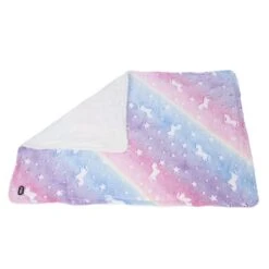 TIAKI Glowing Unicorns Cosy Blanket 100 X 70 Cm (L X W) -Zoo Plus 480210 decke unicorns fg 5184 5