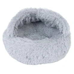 TIAKI Harry Cat Cave Cream: Approx. 50 X 20cm (diameter X H) -Zoo Plus 481718 tiaki cat cave harry fg 4330 3