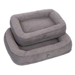 TIAKI Poolside Paws Fossil Dog Bed Size M: 65 X 50 X 13cm (L X W X H)
