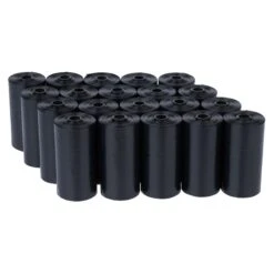 TIAKI Black Dog Poop Bags 20 Rolls Of 15 Bags
