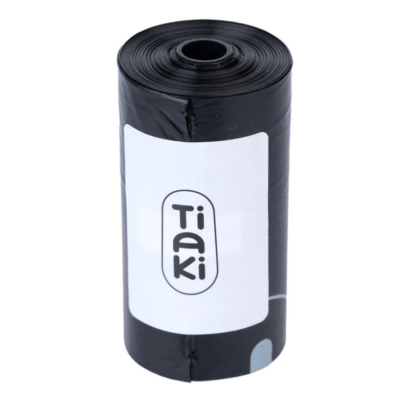 TIAKI Black Dog Poop Bags 40 Rolls Of 15 Bags 2 TIAKI Black Dog Poop Bags 40 Rolls Of 15 Bags - Image 2