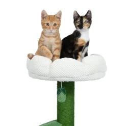 TIAKI Nature Blossom Scratching Tree Light Green -Zoo Plus 484296 tiaki nature blossom white fg 4590 9