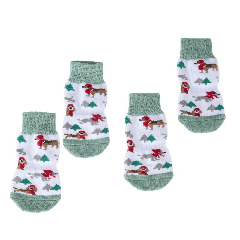 TIAKI Pet & Parent Winter Socks For Pets: One Size (2 Pairs) - Image 4