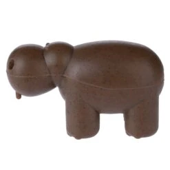 TIAKI Hippo Squeaky Chew Toy 13.5 X 6 X 8 Cm (L X W X H) -Zoo Plus 486112 coffee seeds hippo squeaky chew toy fg 3059 7