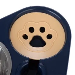 TIAKI Triple Feeder With Water Dispenser 2 X 200ml -Zoo Plus 486196 tiaki triple feeder fg 4768 3