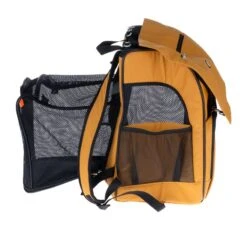 TIAKI Backpack For Pets With Extension 26 X 31 X 43cm (L X W X H) -Zoo Plus 488129 backpack for pets with extension fg 1830 3