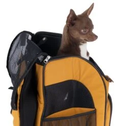 TIAKI Backpack For Pets With Extension 26 X 31 X 43cm (L X W X H) -Zoo Plus 488129 backpack for pets with extension fg 2164 9