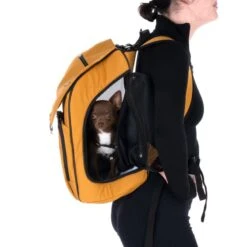 TIAKI Backpack For Pets With Extension 26 X 31 X 43cm (L X W X H) -Zoo Plus 488129 backpack for pets with extension fg 2239 9