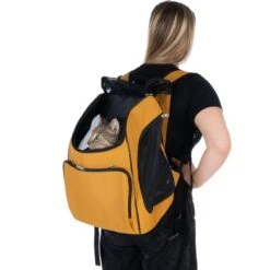 TIAKI Backpack For Pets With Extension 26 X 31 X 43cm (L X W X H) -Zoo Plus 488129 cat fg 2310 4