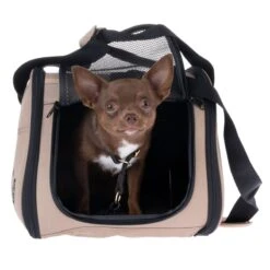 TIAKI Lightweight Carry Bag 44 X 28 X 28cm (L X W X H) -Zoo Plus 488134 tiaki lightweight pet carrier fg 2157 8