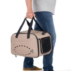 TIAKI Lightweight Carry Bag 44 X 28 X 28cm (L X W X H) -Zoo Plus 488134 tiaki lightweight pet carrier fg 2184 0