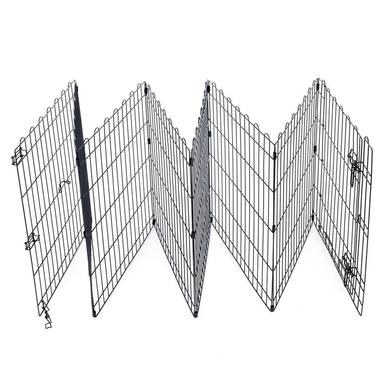 TIAKI Metal Puppy Pen Size S: 8 Panels Each 61 X 64cm (W X H) - Image 4