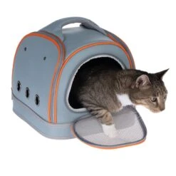 TIAKI Neon Pet Carrier 34 X 41 X 30cm  (L X W X H) -Zoo Plus 489296 cat fg 2373 3