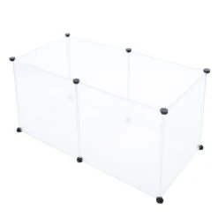 TIAKI Plastic Puppy Playpen 12 Panels: 50 X 50cm (W X H) -Zoo Plus 491398 12panel plastic playpen fg 3523 5